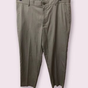 Perry Ellis Mens Classic Fit Flat Front Chino Trousers Casual Slacks Pants 36X32